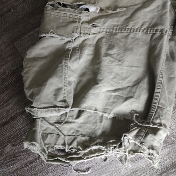 Mens polo jeans company camouflage camo distressed size 36 cargo - Picture 3 of 11